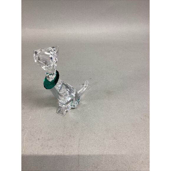 Swarovski Crystal CAT in Green Collar #289478 - Picture 2 of 11